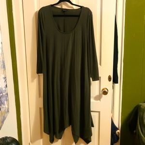Olive casual dress